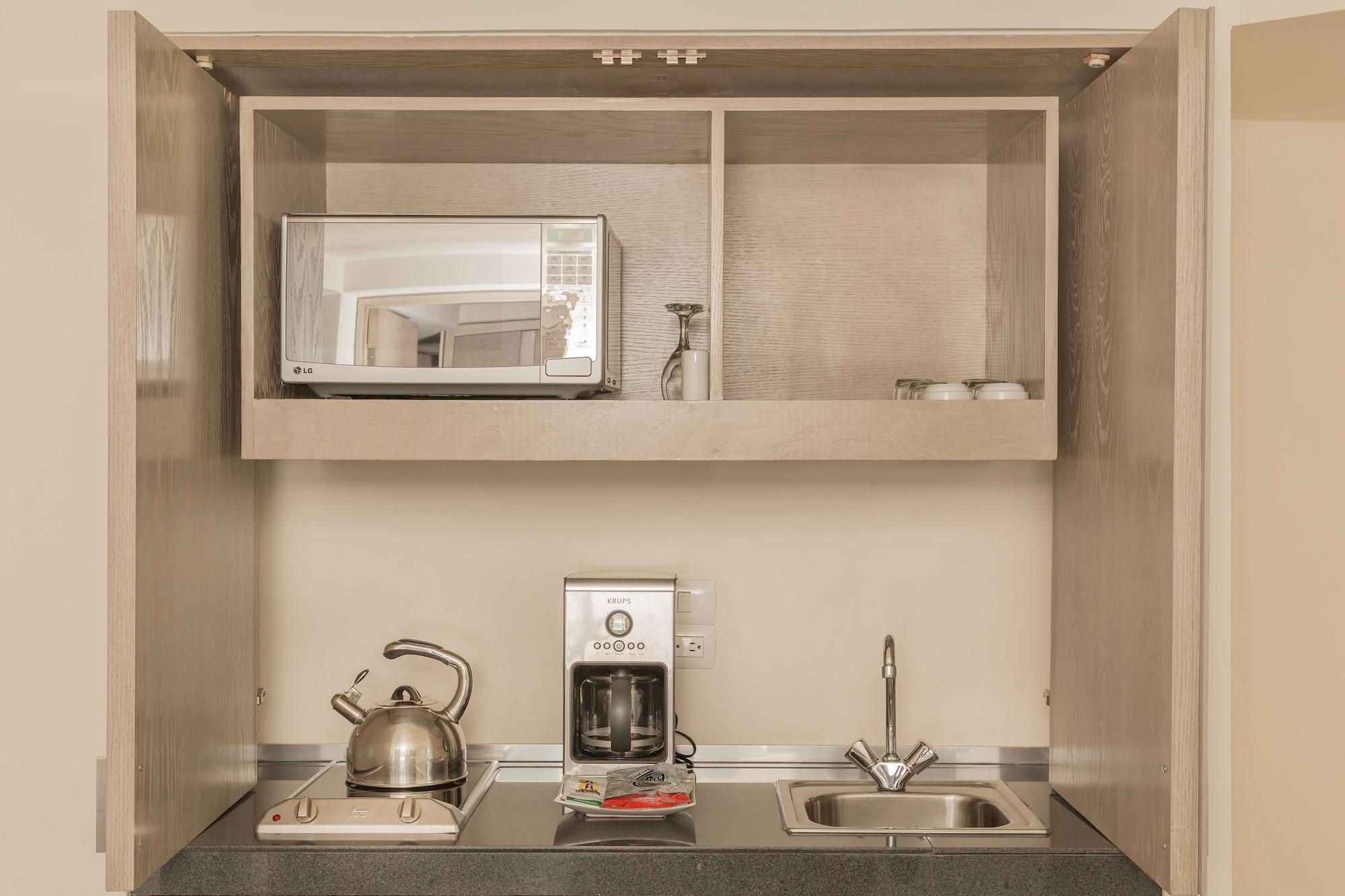金宝套房酒店 墨西哥城 外观 照片 A typical kitchenette